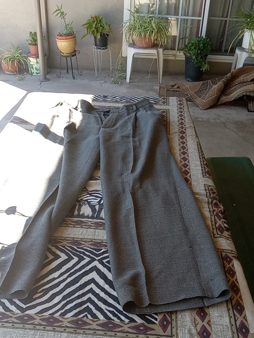 GRAY ELLEN TRACY PANTS